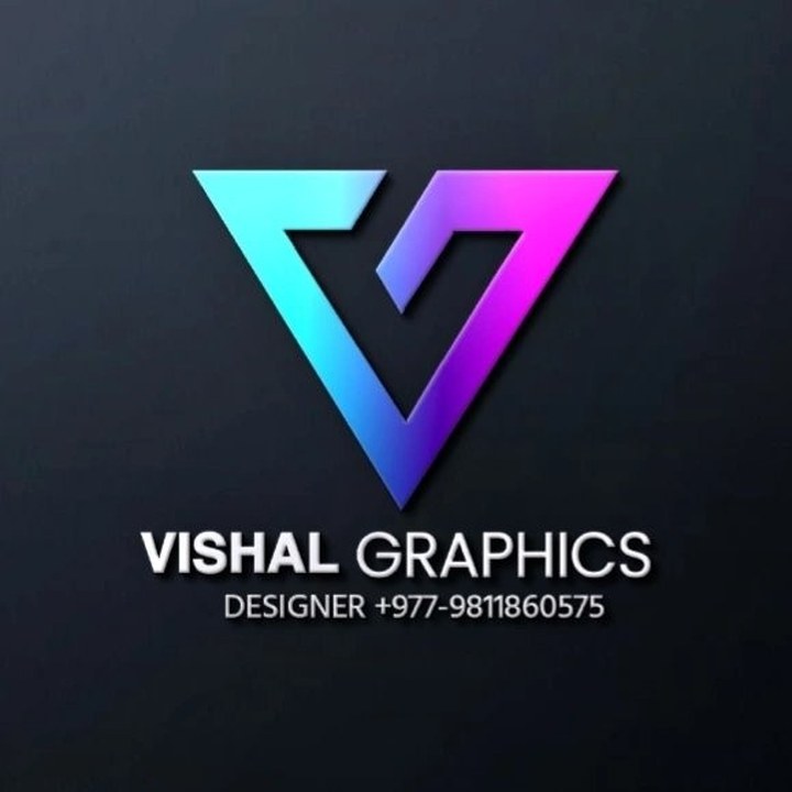 Vishal Graphics logo lockup